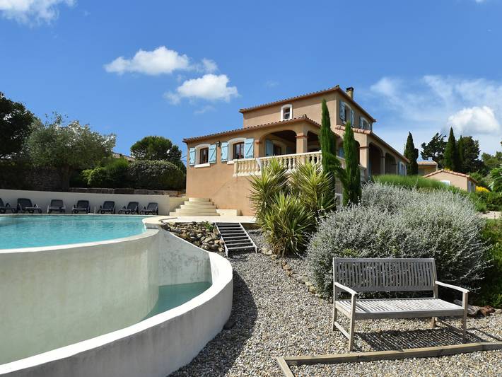 Villa pour 10 personnes, avec piscine et terrasse, adapté aux familles dans l' Aude - 4