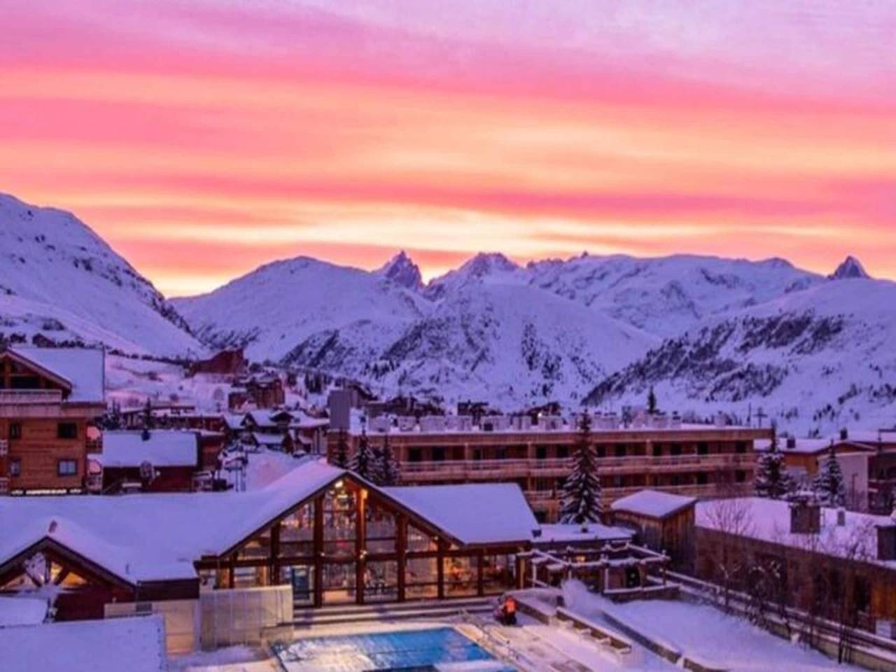 Apartamento entero, Apartamento en Francia junto a Telecenter in Huez, Parque Nacional de los Ecrins