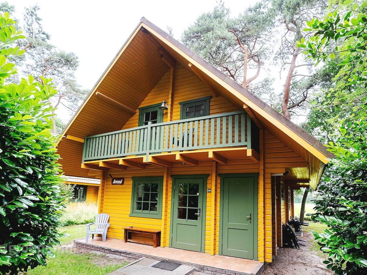 Blockhaus in Utrecht bei Soester Sand in Soest (Niederlande), Utrecht und Umgebung