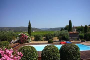 Location de vacances pour 5 personnes, avec jacuzzi et jardin, animaux acceptés à Saint-Jean-de-Fos