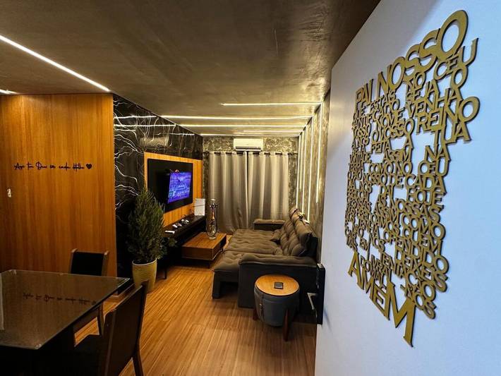 Casas e apartamentos de temporada para 7 pessoas, com balcão e piscina e ainda vista em Vargem Pequena