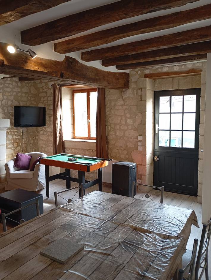 Ferienhaus 'La Tanière Du Loir' mit Terrasse, Garten und Wlan in Aubigné-Racan, Sarthe