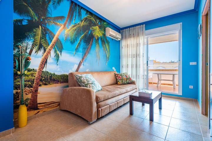 Apartamento para 6 personas, con jardín y balcón, Se admiten mascotas en Costa del Azahar