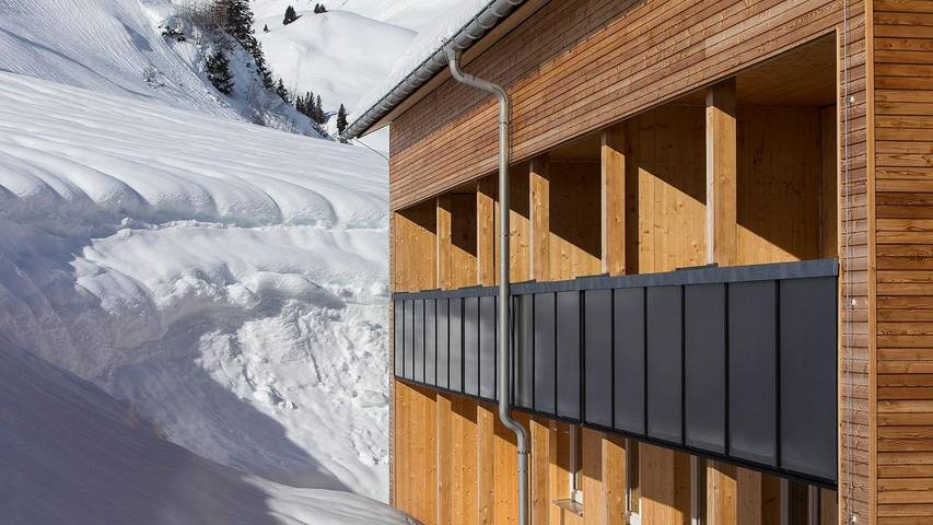 Ferienwohnung für 4 Personen, mit Balkon und Sauna in Warth - 4