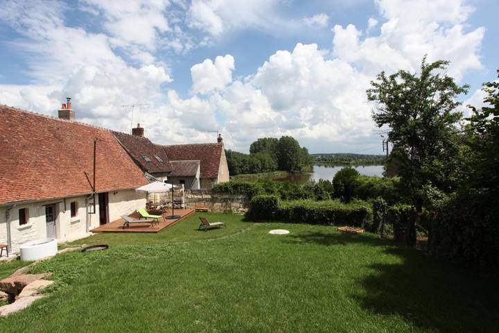 Maison de vacances pour 7 personnes, avec vue et jardin