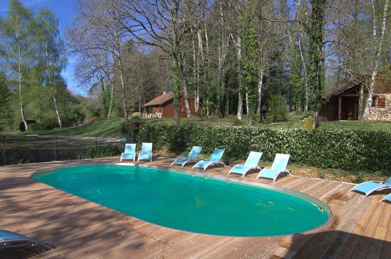 Les Châtaigniers in Cussac, Regionaler Naturpark Périgord-Limousin