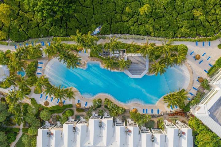 Ferienwohnung für 8 Personen, mit Whirlpool und Garten sowie Pool und Kinderpool, kinderfreundlich auf Key Largo