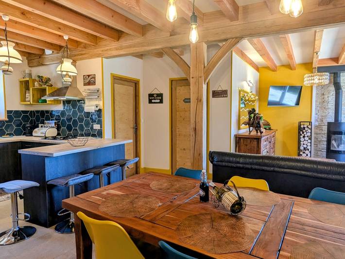 Gîte pour 4 personnes, avec terrasse