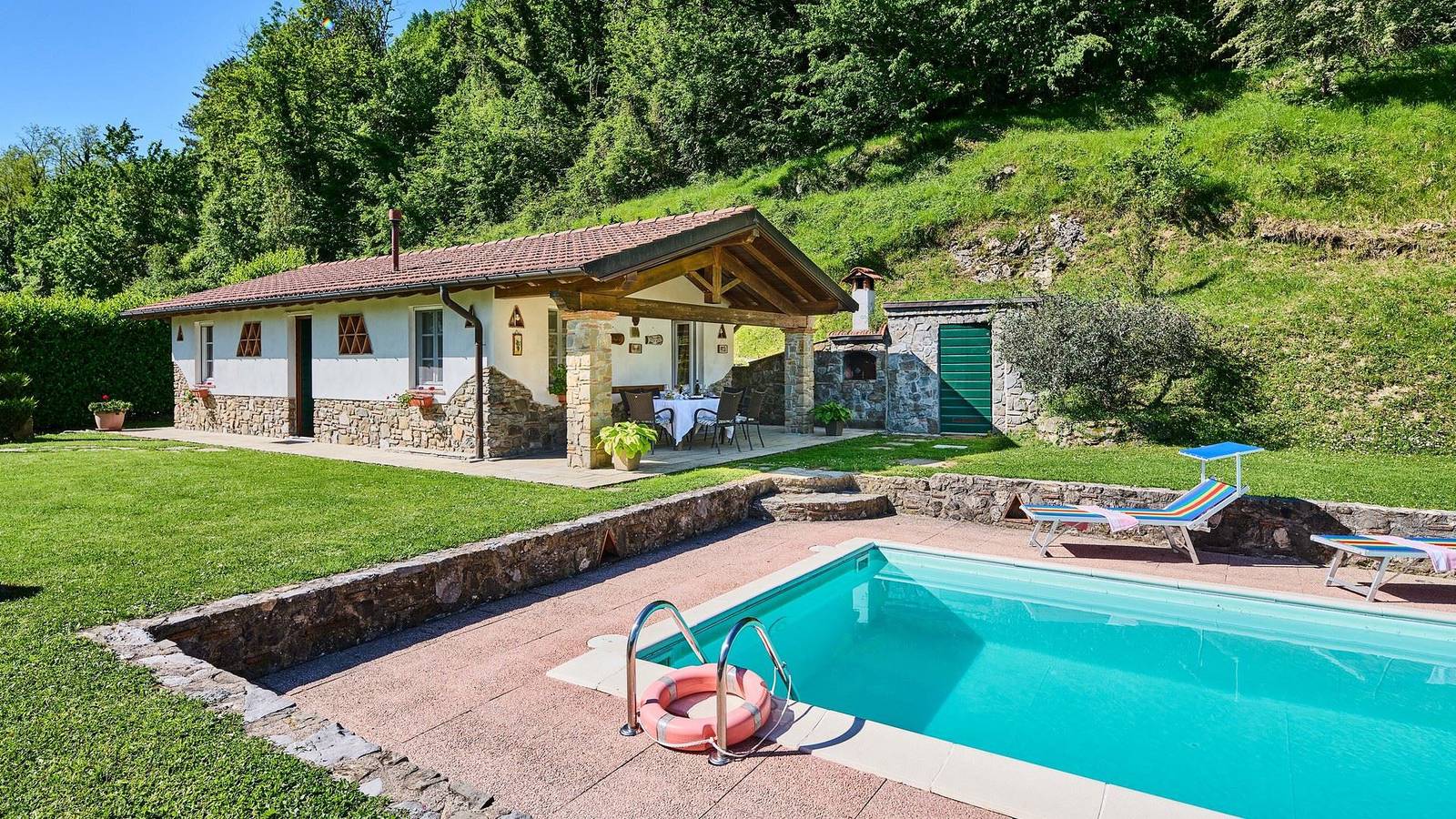 La Sella in Pescaglia, Italienische Riviera