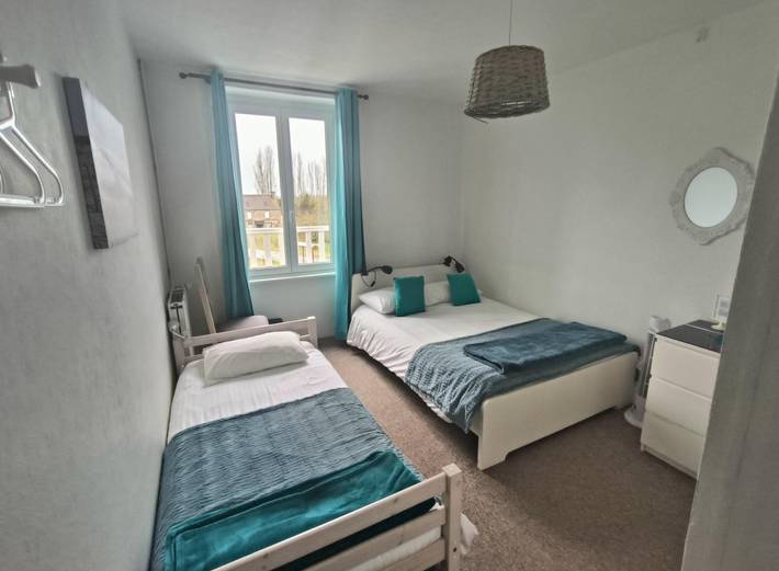 Chambre d’hôte pour 3 personnes à Saint-Marcan