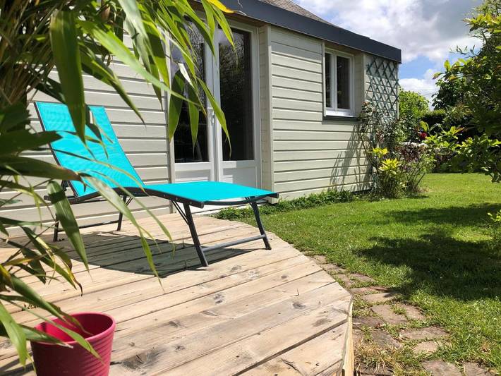 Maison de campagne pour 2 personnes, avec Terrasse ainsi que Jardin et Vue