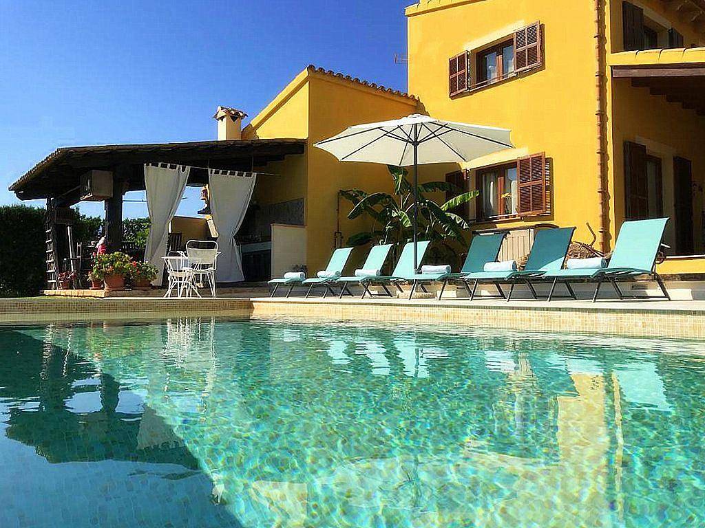 Finca 'Sa Tanca' with private pool in Inca, Majorca Center
