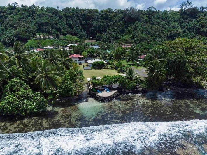Apartamento para 10 personas, con vistas y jardín, Familias con niños en Tahiti