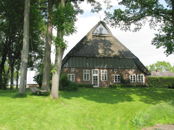 Ferienhaus für 3 Personen, mit Terrasse und Garten sowie Ausblick in Kollmar