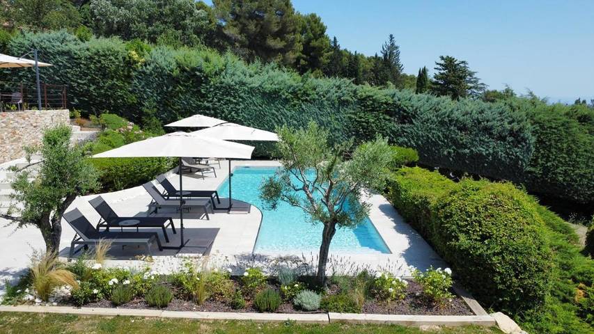 Maison d’hôte pour 2 personnes, avec piscine et jardin ainsi que terrasse et vue à Aix-en-Provence - 2