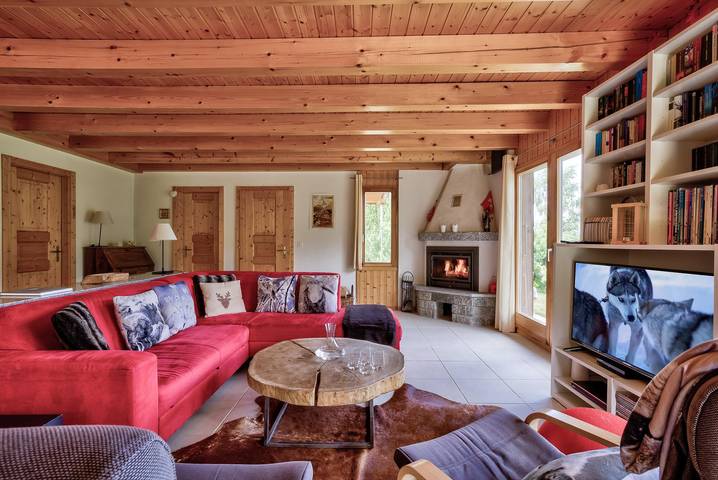 Chalet für 8 Personen, mit Sauna und Garten, kinderfreundlich in der Schweiz - 2