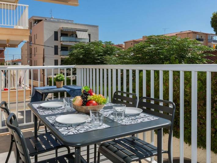 Appartement de vacances pour 6 personnes, avec balcon