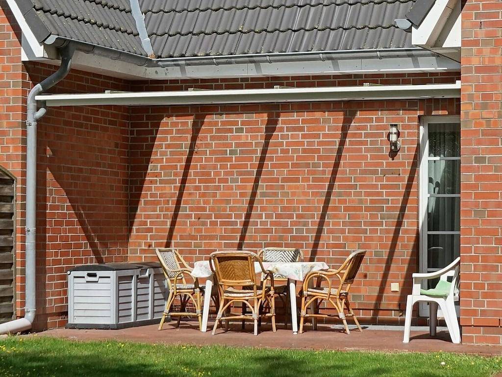 Rose House dans le parc Heide in Nebel, Amrum