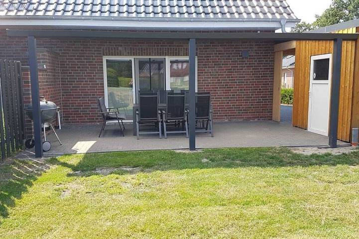 Ferienhaus für 7 Personen, mit Terrasse und Garten