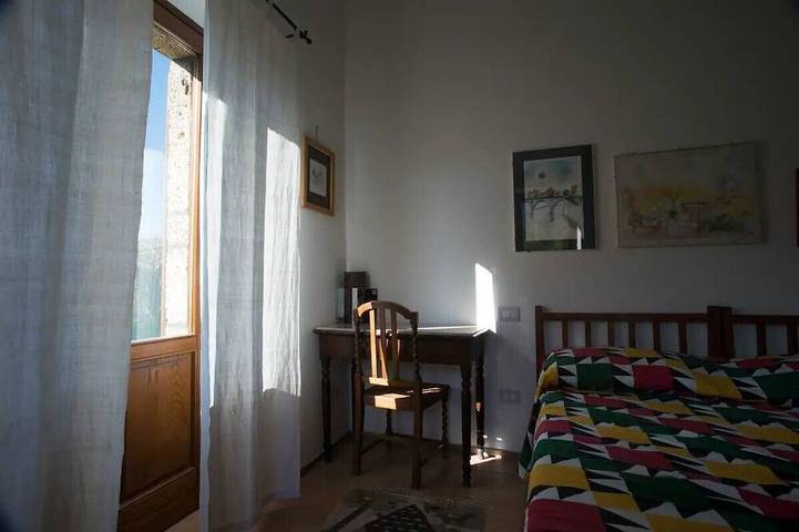 Tuffsteinbauernhaus, Terrasse und Garten, Haustiere erlaubt in Latera, Viterbo Provinz