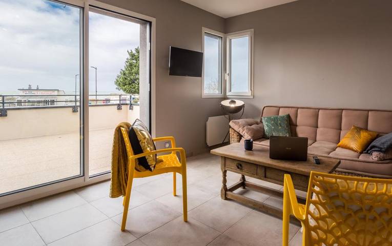 Gîte pour 5 personnes, avec vue et balcon à Saint-Côme-de-Fresné - 3