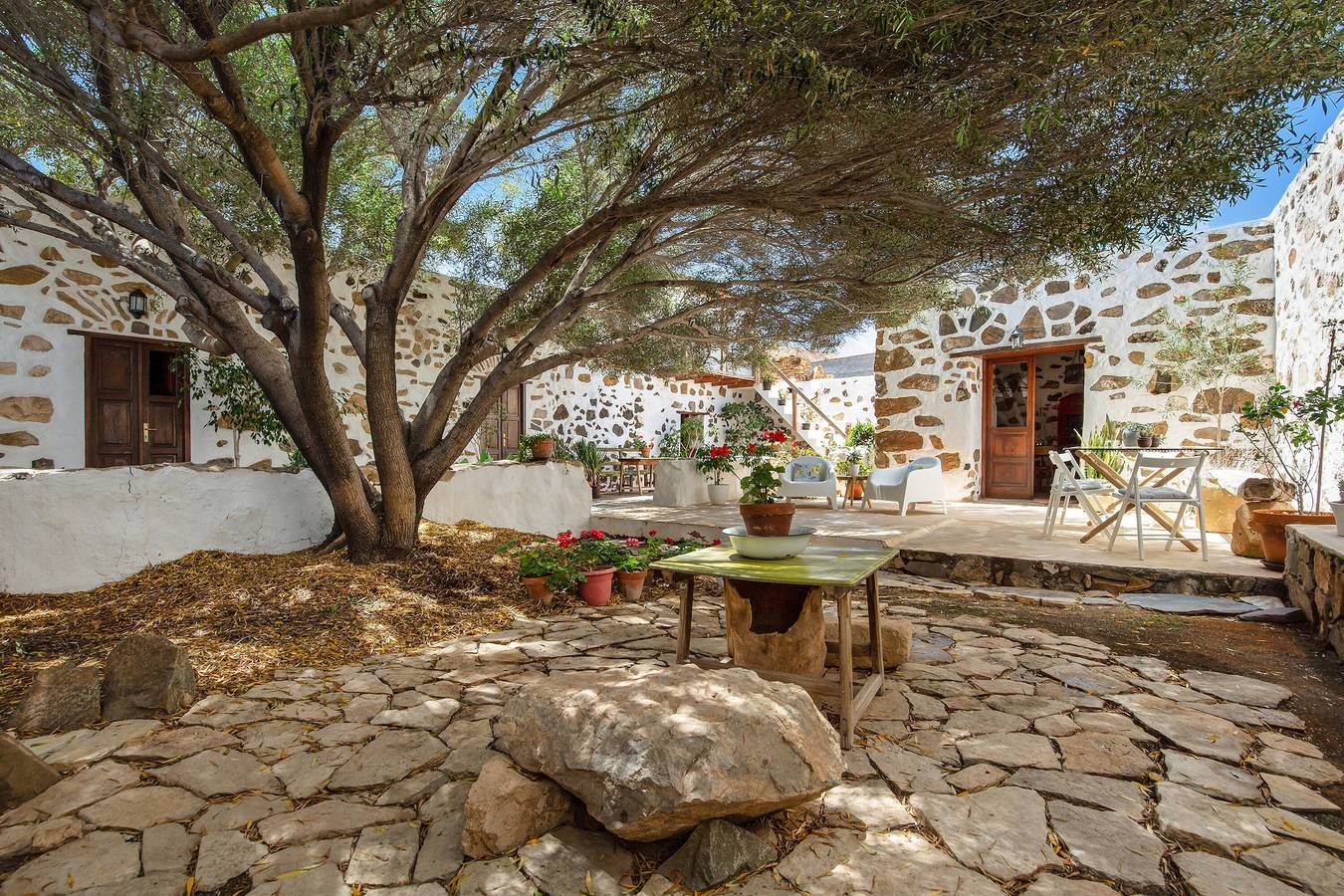 Vakantiehuis 'La Casa de Petrita' met Bergzicht, Tuin & Wifi in Pájara, Fuerteventura