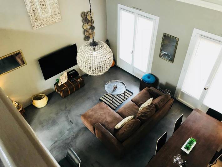 Maison de vacances pour 8 personnes, avec vue et jardin