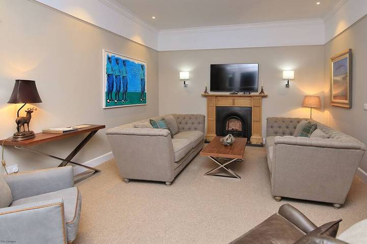 Log cabin for 6 people, with garden in St Andrews