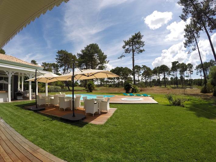 Chambre d’hôte pour 2 personnes, avec piscine et jardin ainsi que sauna et jacuzzi en Gironde - 3
