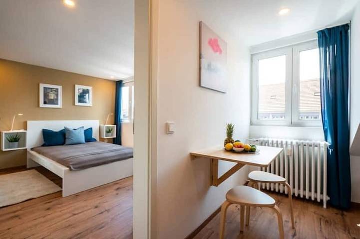 Ganze Wohnung, Zentrales 30-qm-city-apartment (Nr. 7) für 2 Pers in Saarbrücken, Saargau