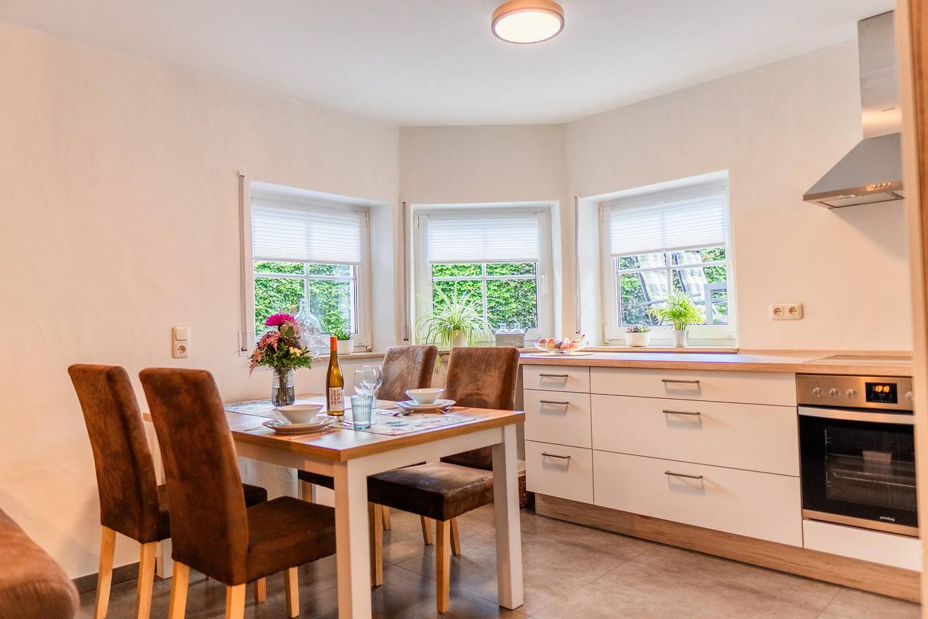 Ganze Ferienwohnung, 4-Bett-Ferienwohnung Dusche/Wc bis 6 Personen in Nettersheim, Naturpark Hohes Venn-Eifel