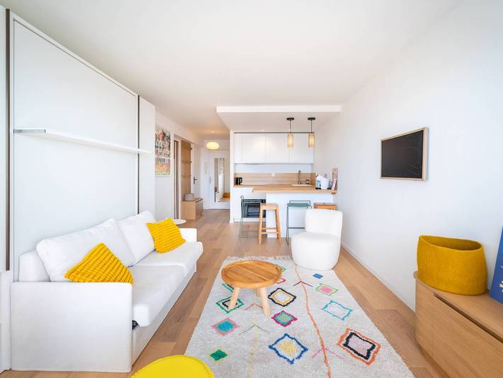 Studio entier, Appartement avec vue mer - personnes in Touquet-Paris-Plage, Région de Montreuil