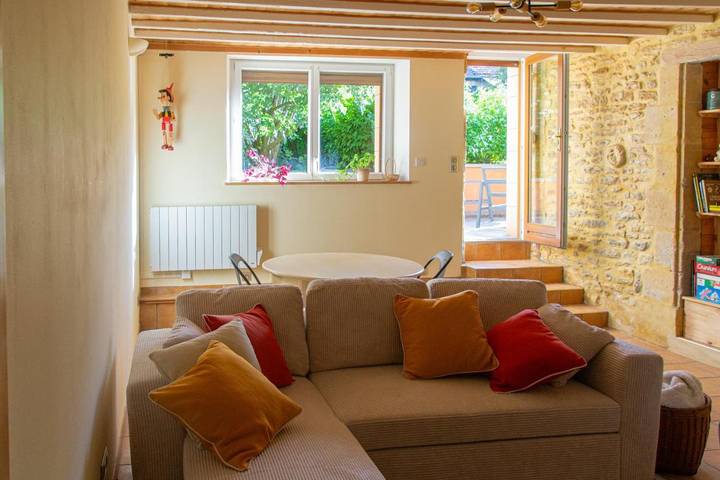 Maison de vacances pour 4 personnes, avec jardin