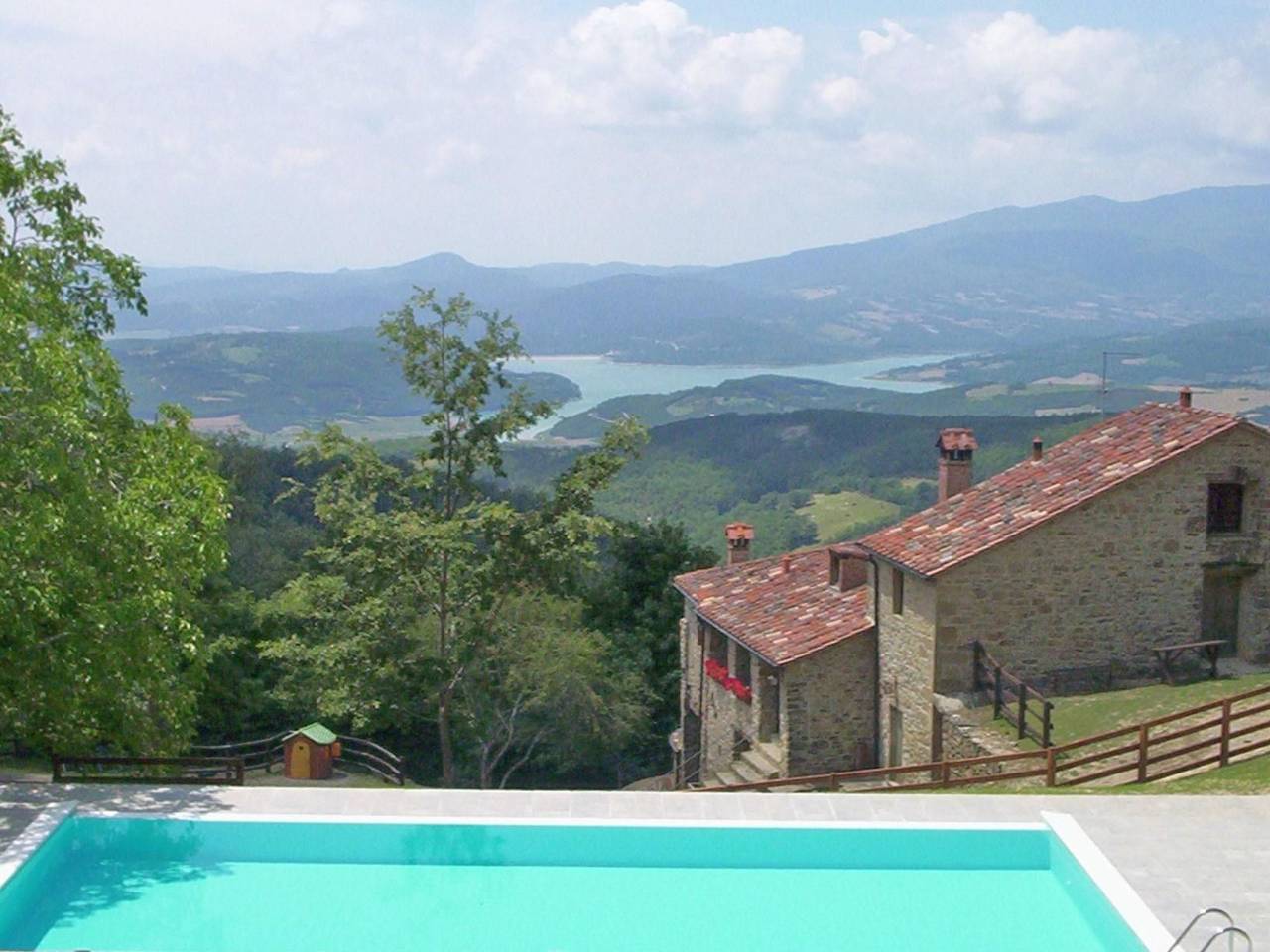 Villa Vallorsaia in Sansepolcro, Valtiberina