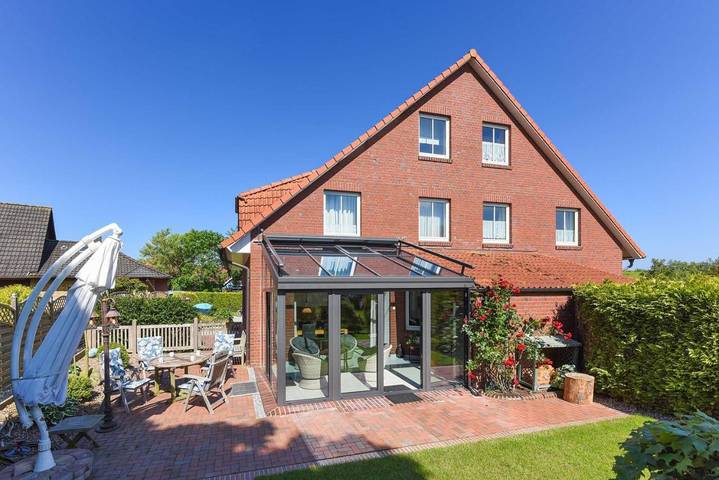 Ferienhaus für 4 Personen, mit Garten und Terrasse