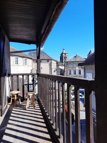Gîte pour 4 personnes, avec balcon à Beaulieu-sur-Dordogne