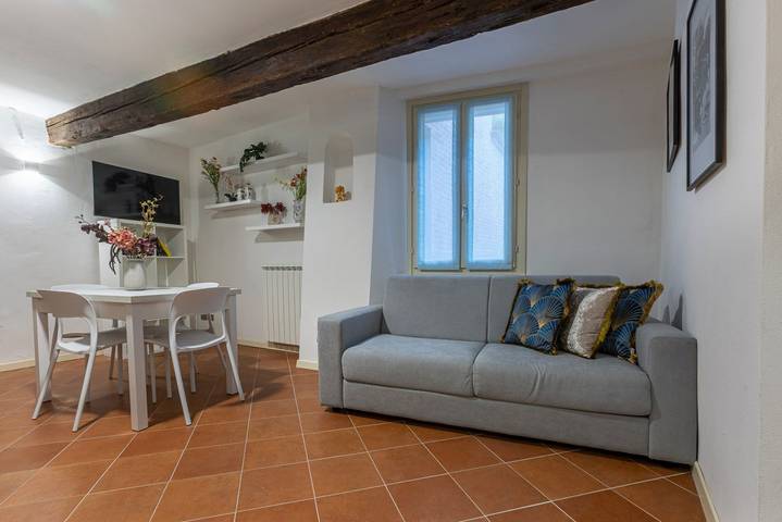 Gîte pour 2 personnes, avec balcon/terrasse à Ferrare