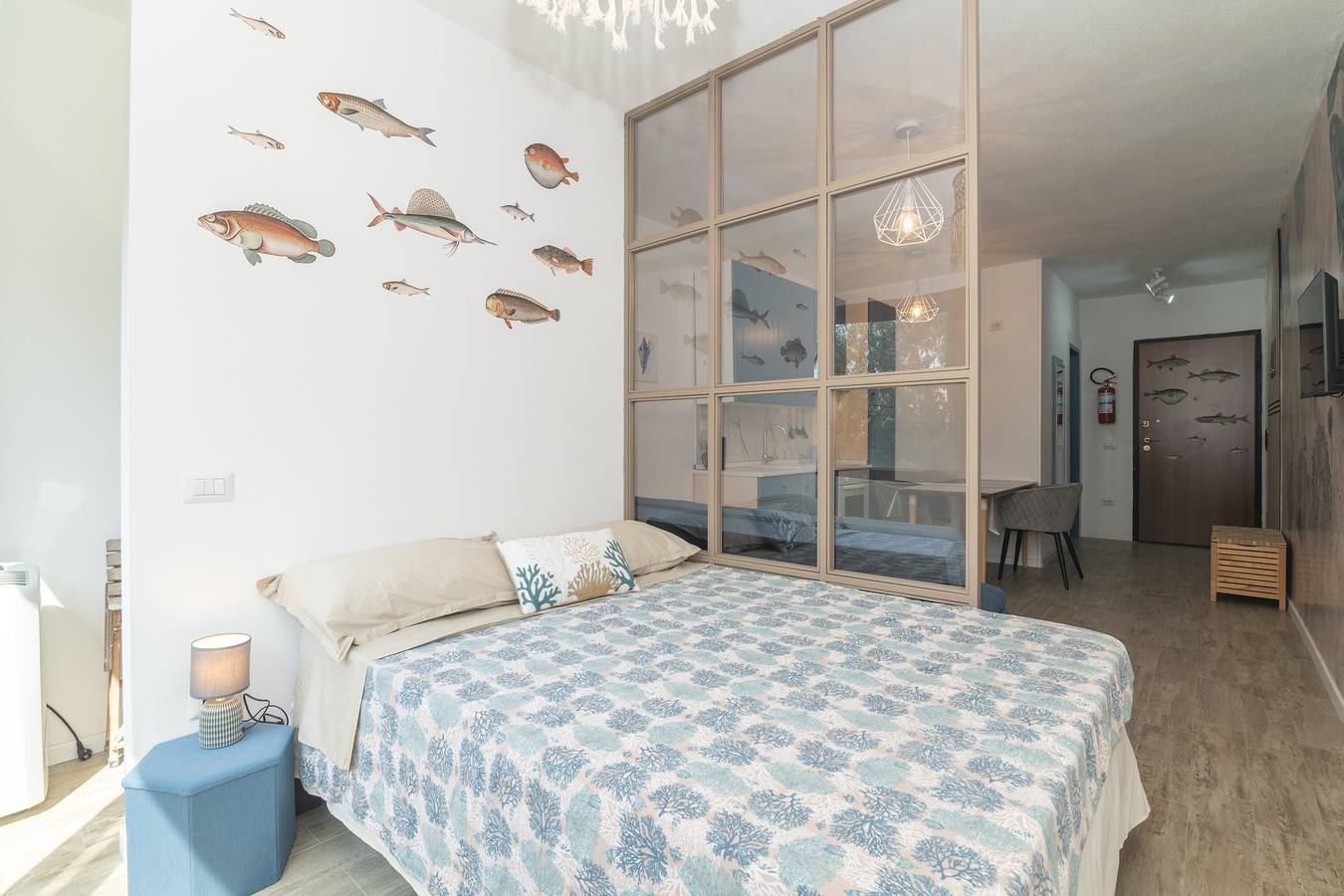 Ganze Wohnung, Apartment 'Palau Alba' mit Gemeinschaftsgarten und Klimaanlage in Palau (dorf), Palau (Sardinien)