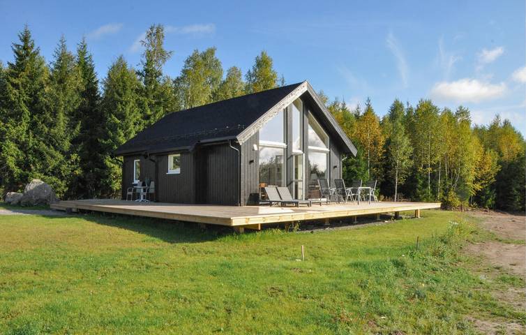Ferienhaus für 6 Personen, mit Seeblick und Terrasse sowie Garten in Mittelschweden - 2