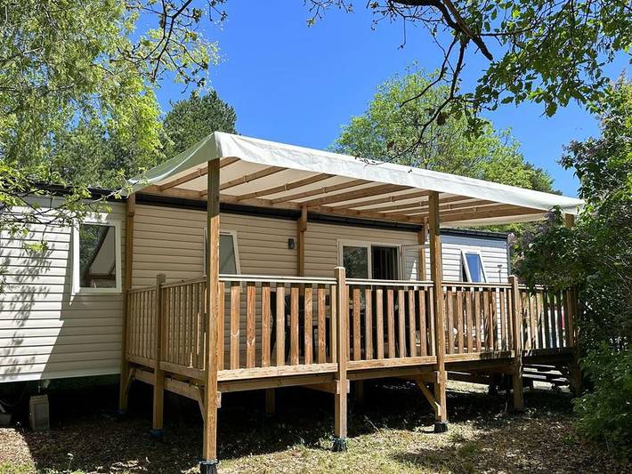 Mobil home pour 6 personnes, avec bassin pour enfant dans Garde-Colombe - 2