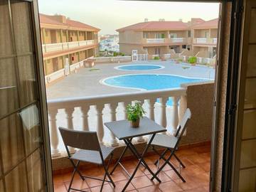 Gîte pour 2 personnes, avec vue ainsi que balcon et piscine à Porís de Abona