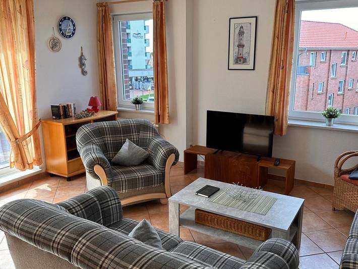 Ferienhaus für 4 Personen, mit Balkon und Sauna sowie Seeblick in Bensersiel - 3