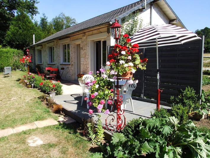 Gîte pour 6 personnes, avec Terrasse et Jardin