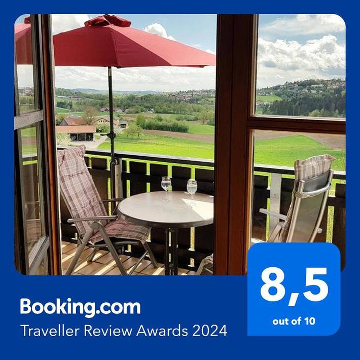 Ferienwohnung für 5 Personen, mit Seeblick und Ausblick sowie Balkon in Hauzenberg - 3