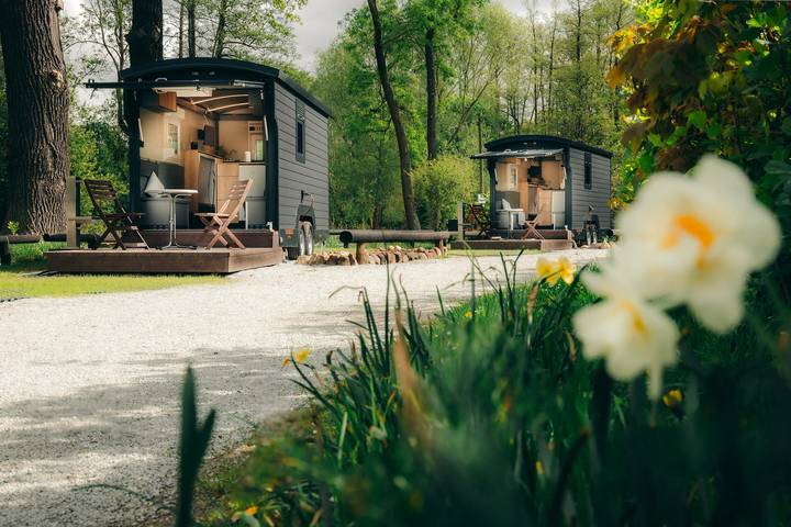 Bungalow für 2 Personen, mit Terrasse