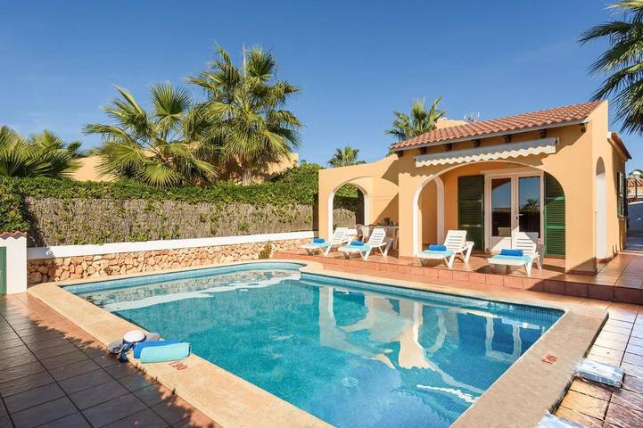 Chalet para 6 personas, con piscina en Cap d'Artrutx