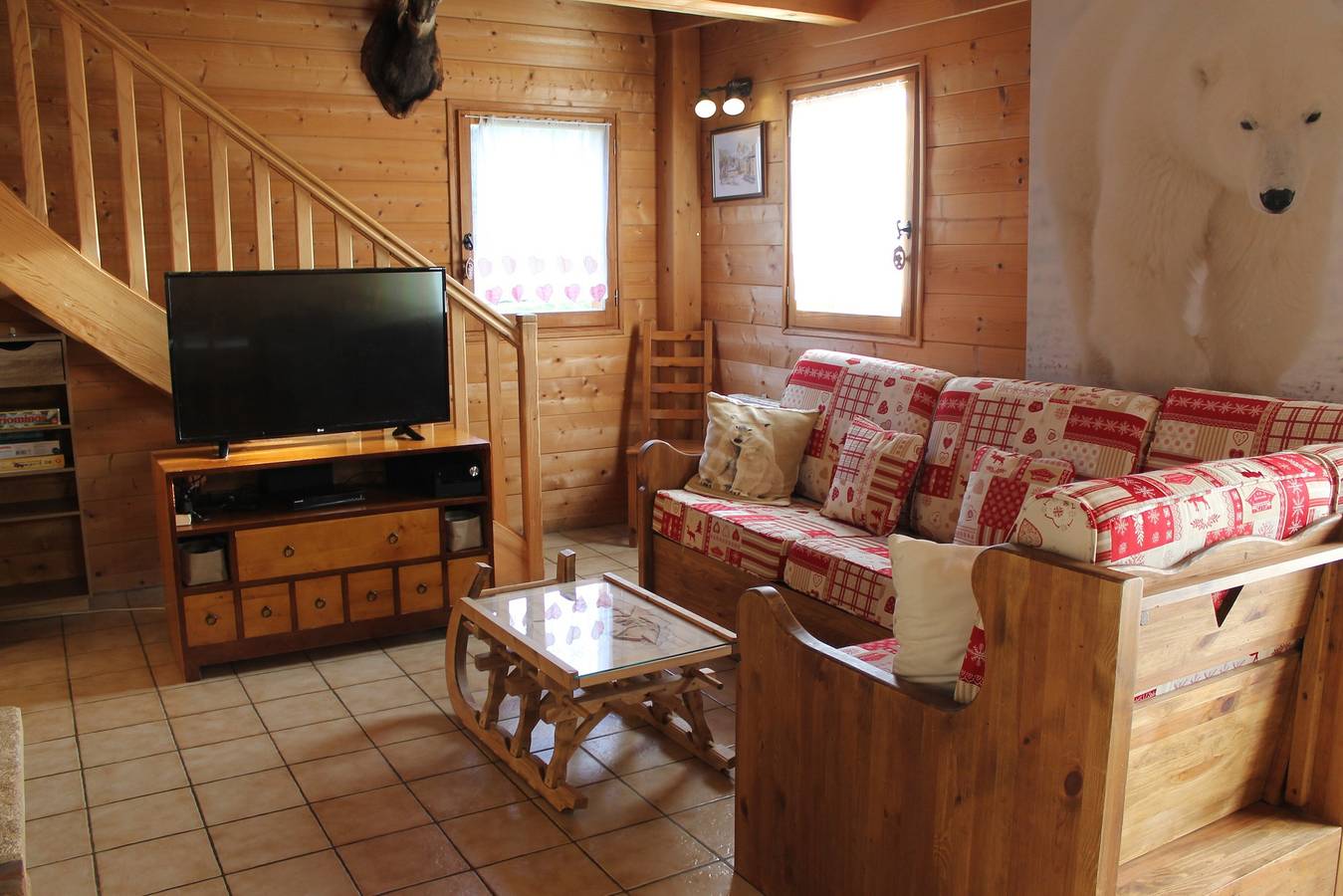 Chalet "Marmottes" avec vue sur les montagnes, terrasse privée et Wi-Fi in Station de Morillon, Grand Massif