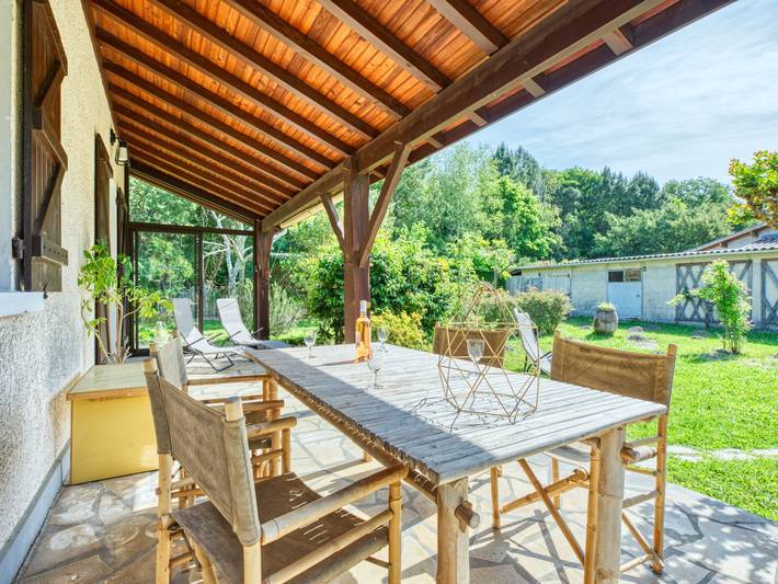 Location de vacances pour 8 personnes, avec jardin et terrasse, animaux acceptés à Lanton - 3
