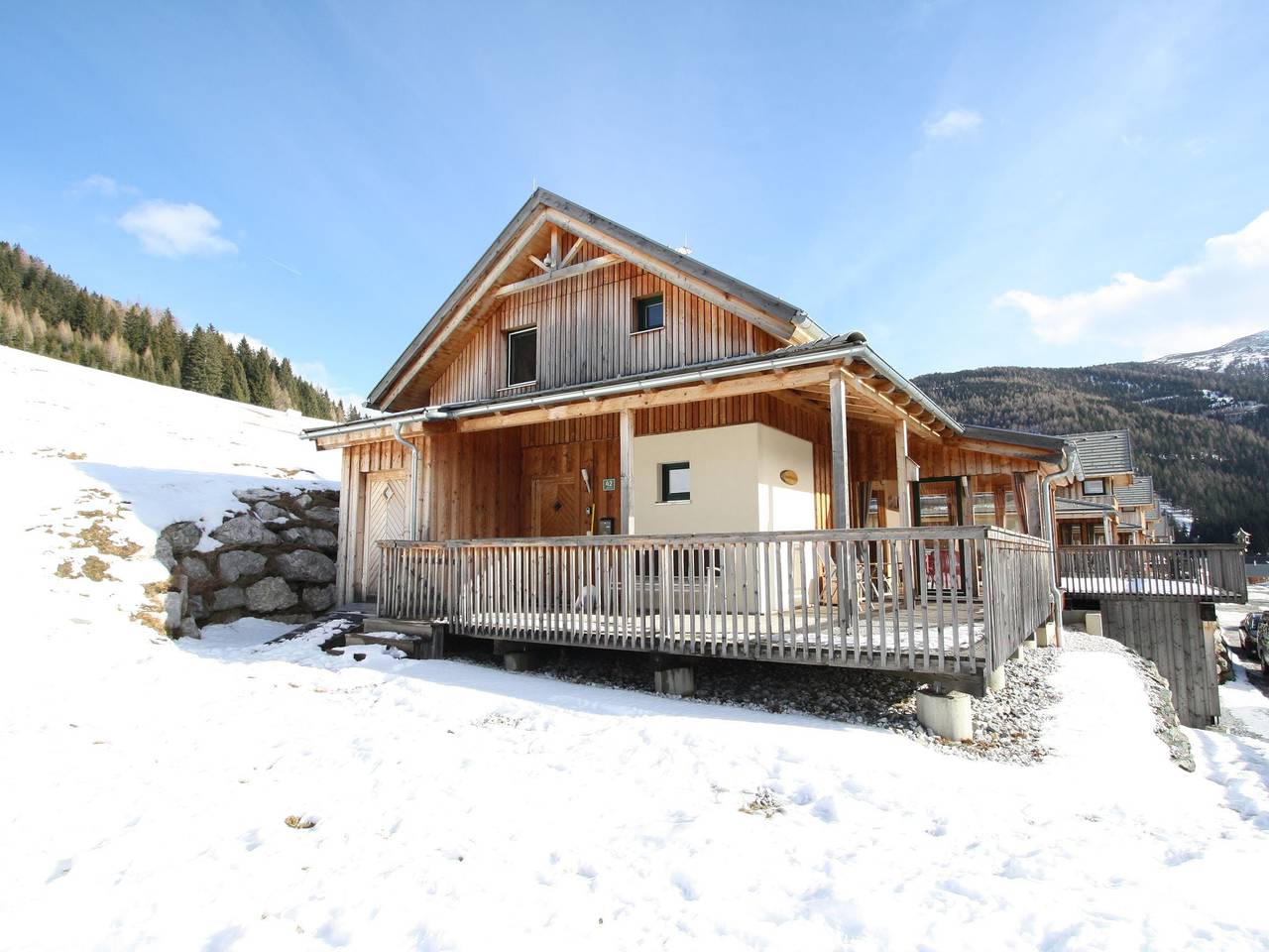 Holzchalet nahe Skilift Hohentauern in Hohentauern, Murtal