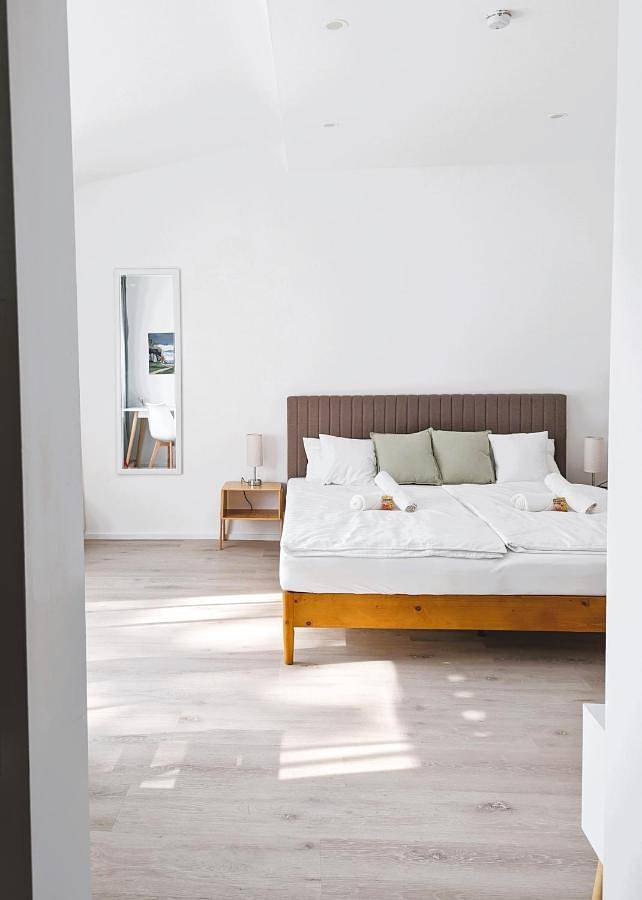 Appartement de vacances pour 9 personnes, avec balcon et vue, animaux acceptés